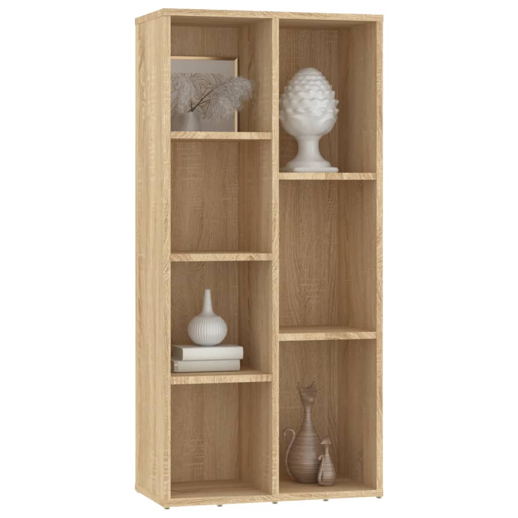 Libreria Rovere Sonoma 50x25x106 cm in Legno Multistrato | homemem39