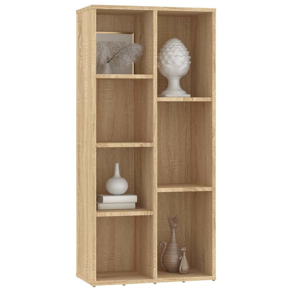 Libreria Rovere Sonoma 50x25x106 cm in Legno Multistrato