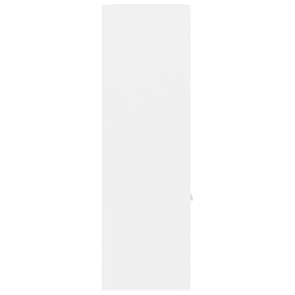 Libreria Bianca 98x30x98 cm in Legno Multistrato