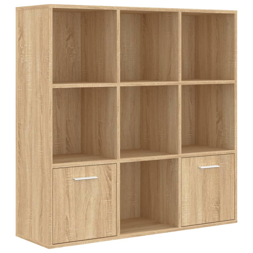 Libreria Rovere Sonoma 98x30x98 cm in Legno Multistrato | homemem39