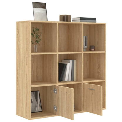 Libreria Rovere Sonoma 98x30x98 cm in Legno Multistrato | homemem39