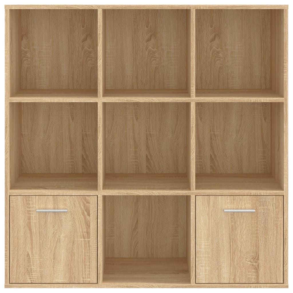 Libreria Rovere Sonoma 98x30x98 cm in Legno Multistrato | homemem39