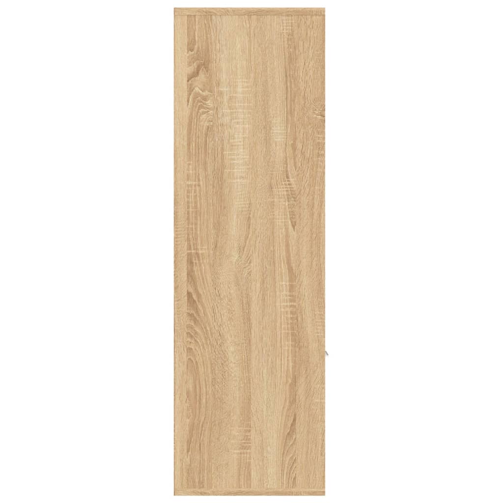 Libreria Rovere Sonoma 98x30x98 cm in Legno Multistrato | homemem39