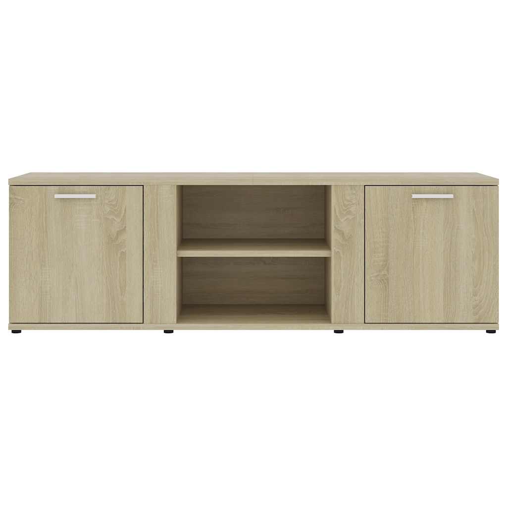 Mobile Porta TV Rovere Sonoma 120x34x37 cm in Legno Multistrato - homemem39