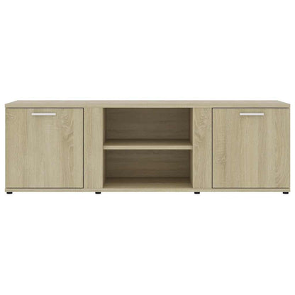 Mobile Porta TV Rovere Sonoma 120x34x37 cm in Legno Multistrato - homemem39