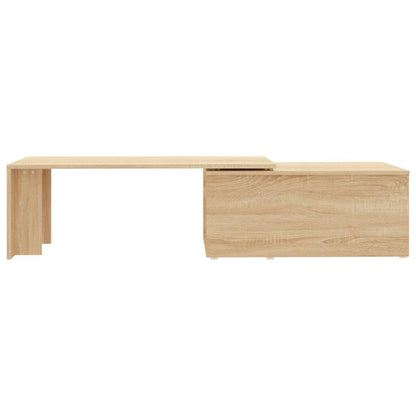 Tavolino da Salotto Rovere Sonoma 150x50x35cm Legno Multistrato | homemem39