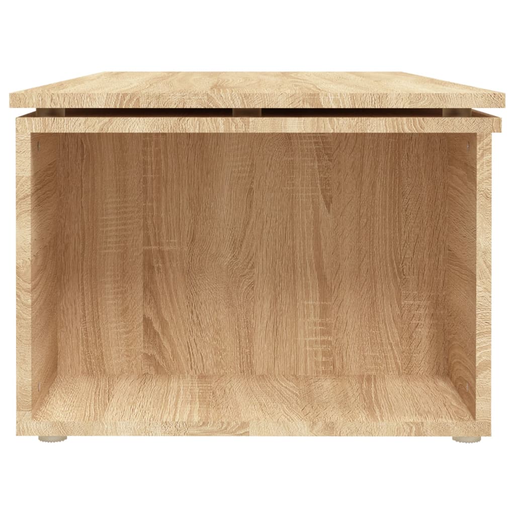 Tavolino da Salotto Rovere Sonoma 150x50x35cm Legno Multistrato | homemem39