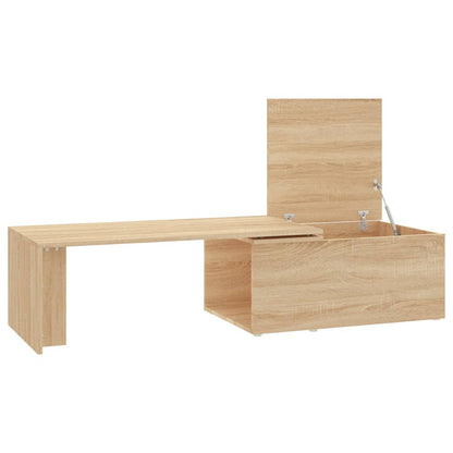 Tavolino da Salotto Rovere Sonoma 150x50x35cm Legno Multistrato | homemem39