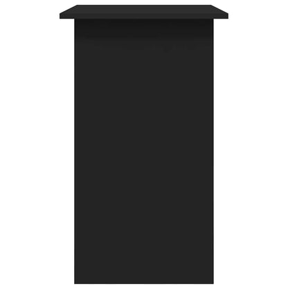 Scrivania Nera 80x45x74 cm in Legno Multistrato - homemem39