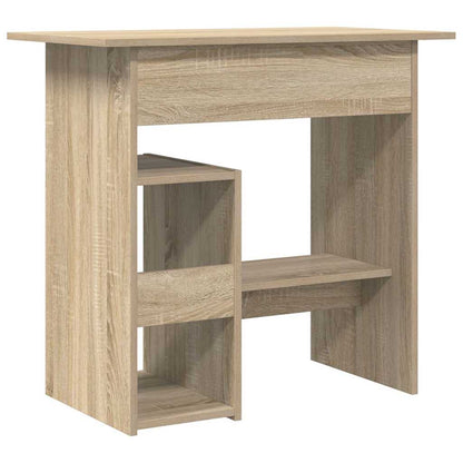 Scrivania Rovere Sonoma 80x45x74 cm in Legno Multistrato - homemem39