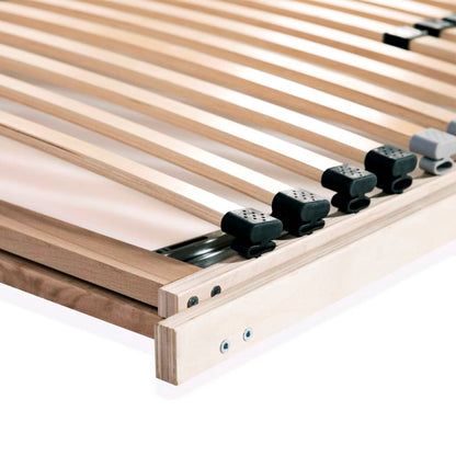 Reti a Doghe 2 pz 7 Zone con 28 Doghe in Legno 70x200 cm | homemem39