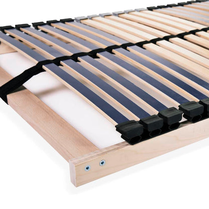 Reti a Doghe 2 pz 7 Zone con 42 Doghe in Legno 70x200 cm | homemem39