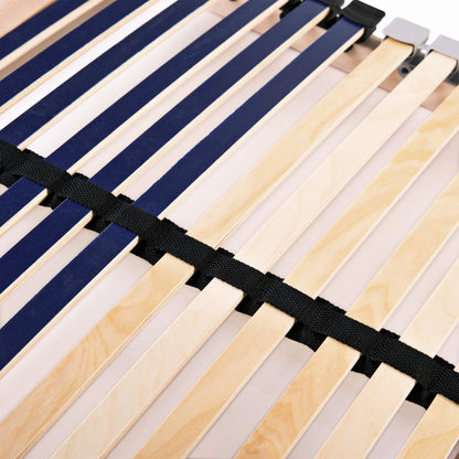 Reti a Doghe 2 pz 7 Zone con 42 Doghe in Legno 70x200 cm | homemem39