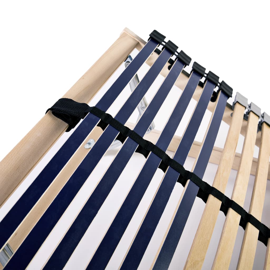 Reti a Doghe 2 pz 7 Zone con 42 Doghe in Legno 70x200 cm | homemem39