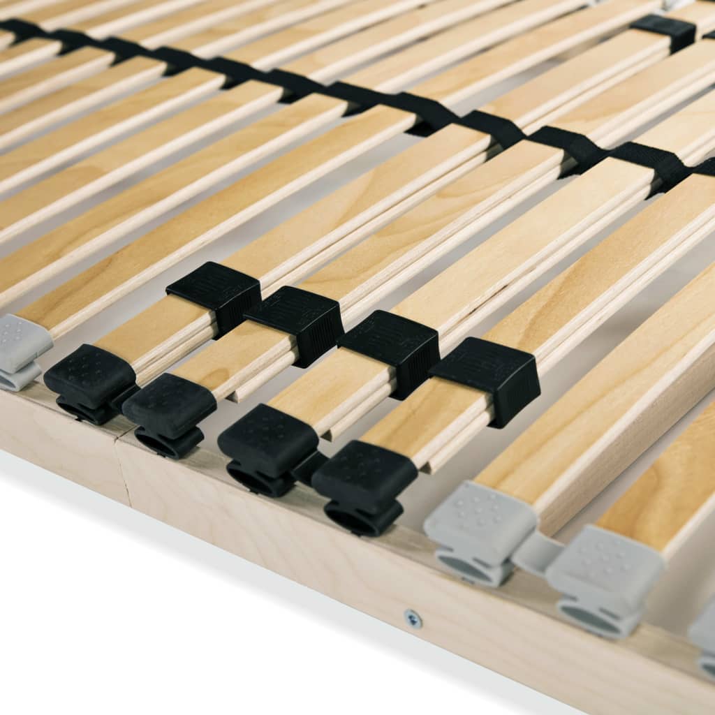 Reti a Doghe 2 pz 7 Zone con 28 Doghe in Legno 90x200 cm | homemem39