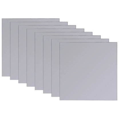 Piastrelle in Vetro a Specchio senza Cornice 16 pz 20,5 cm - homemem39