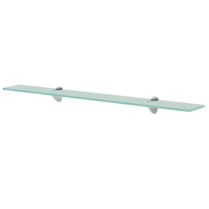 Mensole Galleggianti 2 pz in Vetro 80x10 cm 8 mm | homemem39