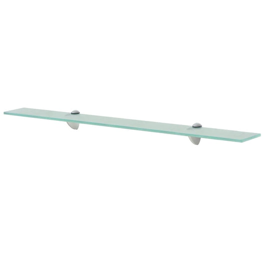 Mensole Galleggianti 2 pz in Vetro 80x10 cm 8 mm | homemem39