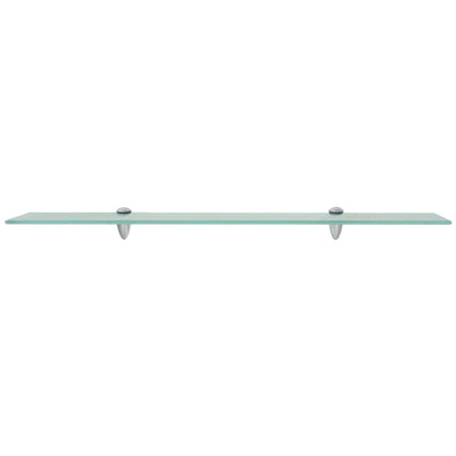 Mensole Galleggianti 2 pz in Vetro 80x10 cm 8 mm | homemem39