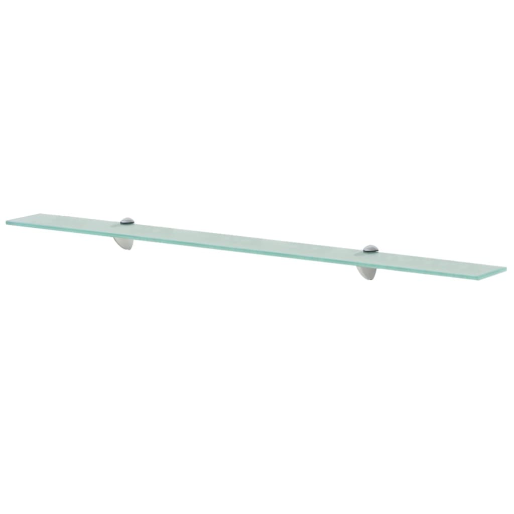 Mensole Galleggianti 2 pz in Vetro 100x10 cm 8 mm | homemem39