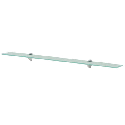 Mensole Galleggianti 2 pz in Vetro 100x10 cm 8 mm | homemem39