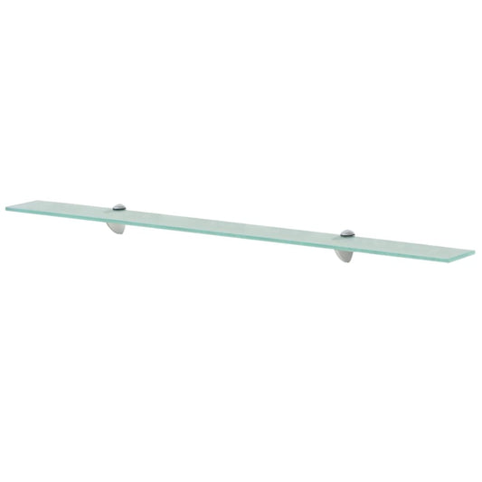 Mensole Galleggianti 2 pz in Vetro 100x10 cm 8 mm | homemem39