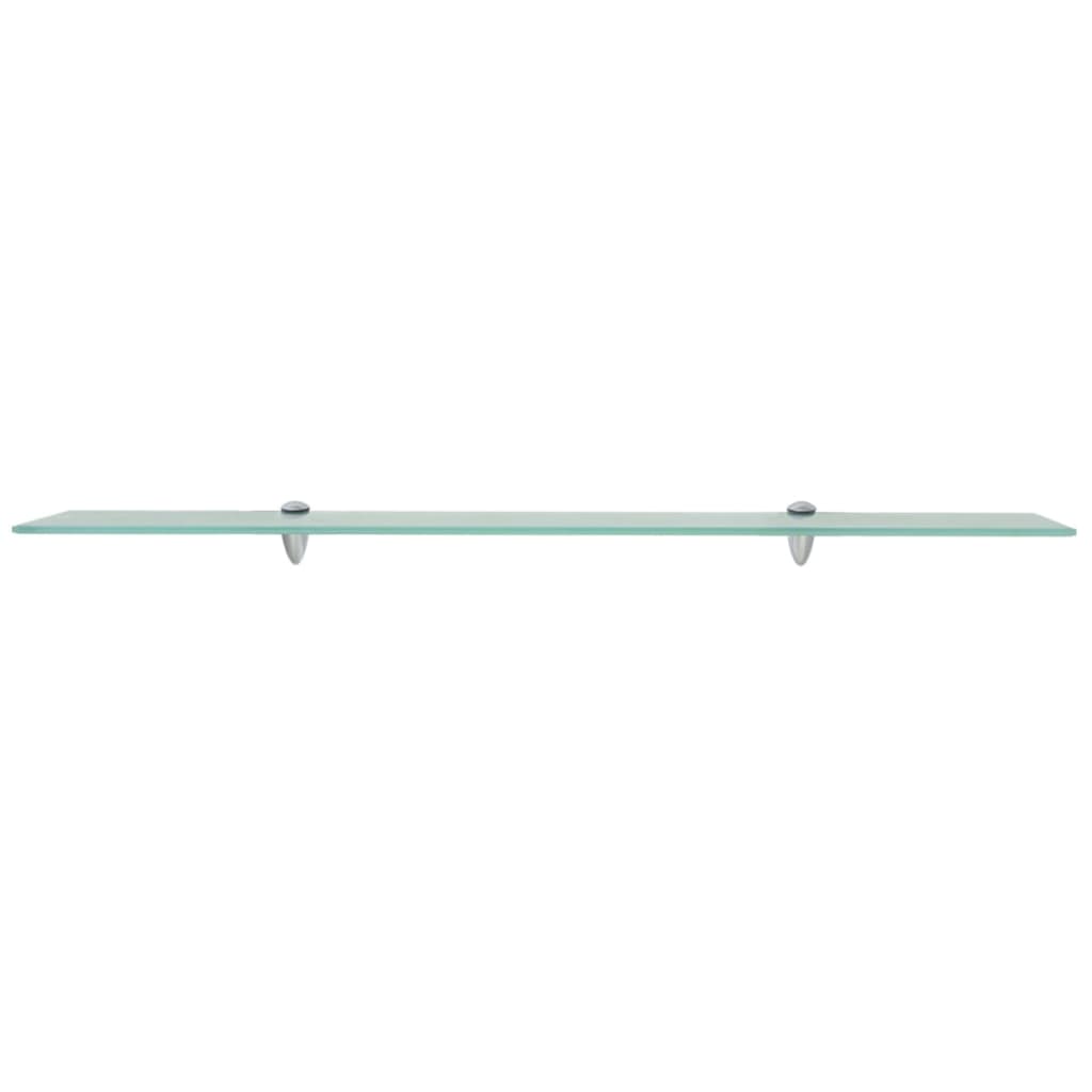 Mensole Galleggianti 2 pz in Vetro 100x10 cm 8 mm | homemem39
