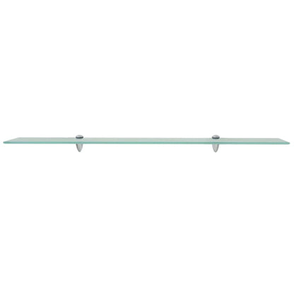 Mensole Galleggianti 2 pz in Vetro 100x10 cm 8 mm | homemem39