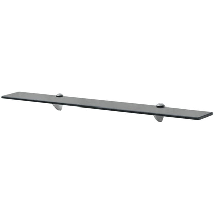 Mensole Galleggianti 2 pz in Vetro 80x10 cm 8 mm | homemem39