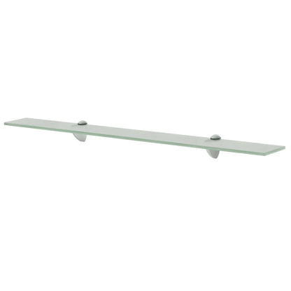 Mensole Galleggianti 2 pz in Vetro 80x10 cm 8 mm | homemem39