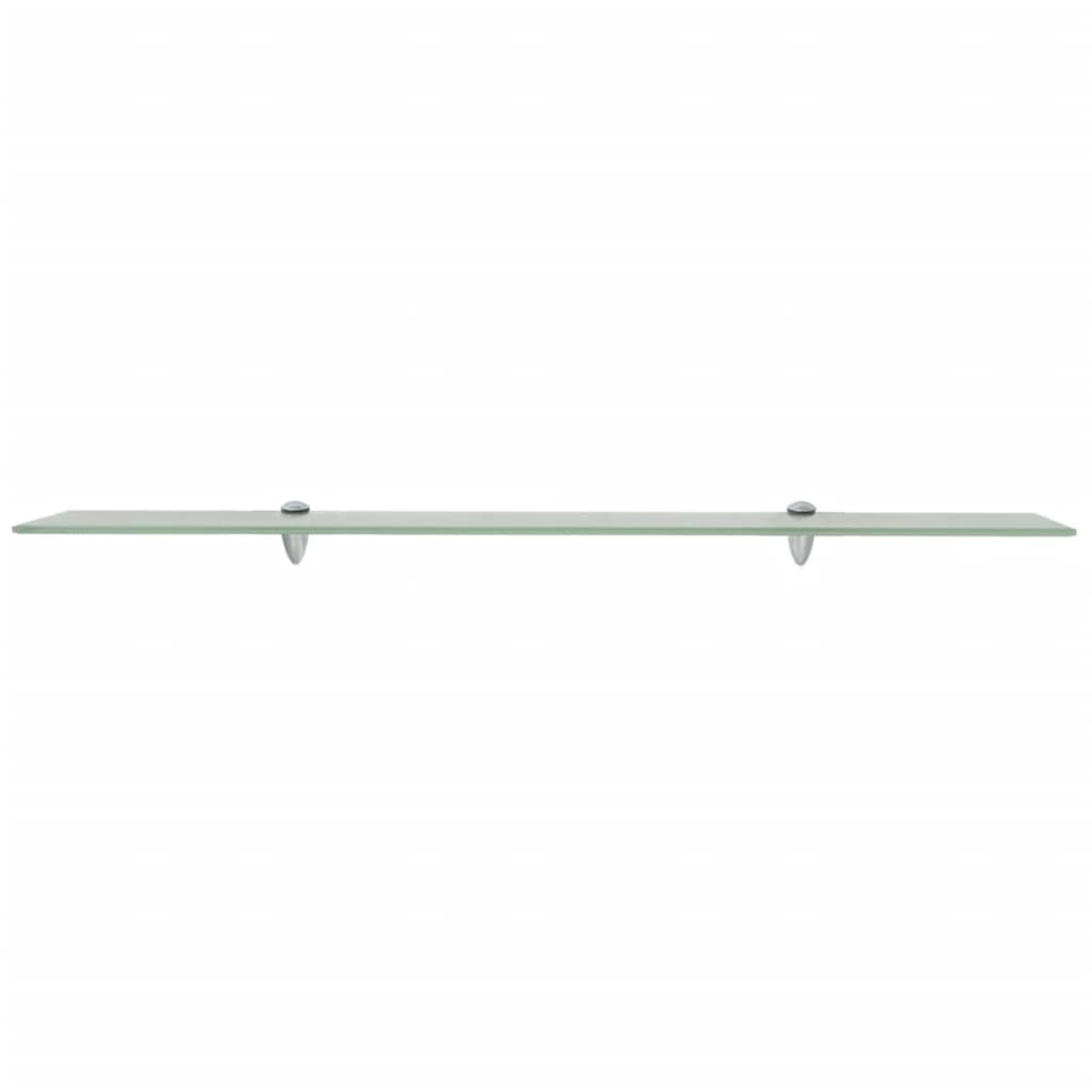 Mensole Galleggianti 2 pz in Vetro 100x10 cm 8 mm | homemem39