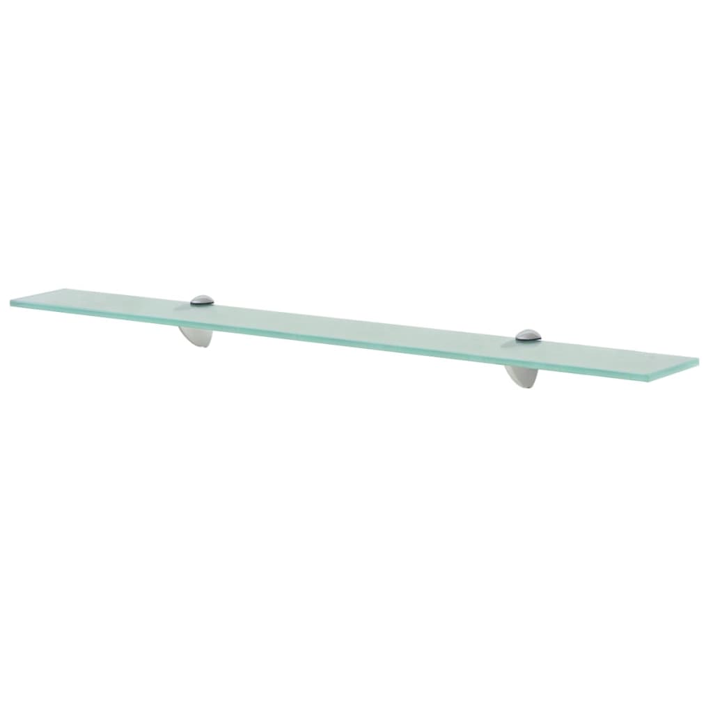 Mensole Galleggianti 2 pz in Vetro 80x20 cm 8 mm | homemem39