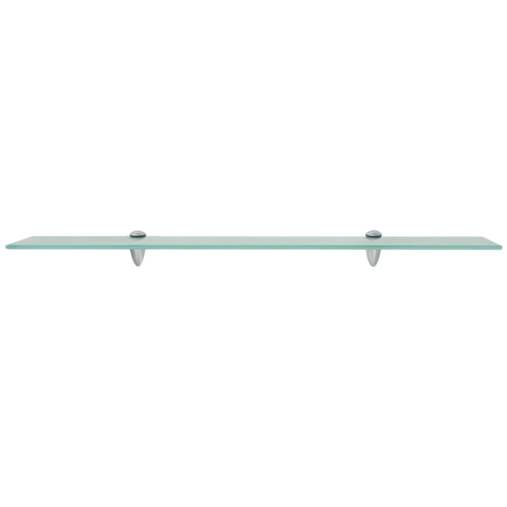 Mensole Galleggianti 2 pz in Vetro 80x20 cm 8 mm | homemem39
