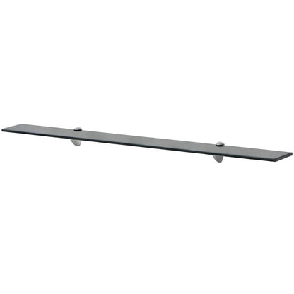 Mensole Galleggianti 2 pz in Vetro 100x20 cm 8 mm | homemem39