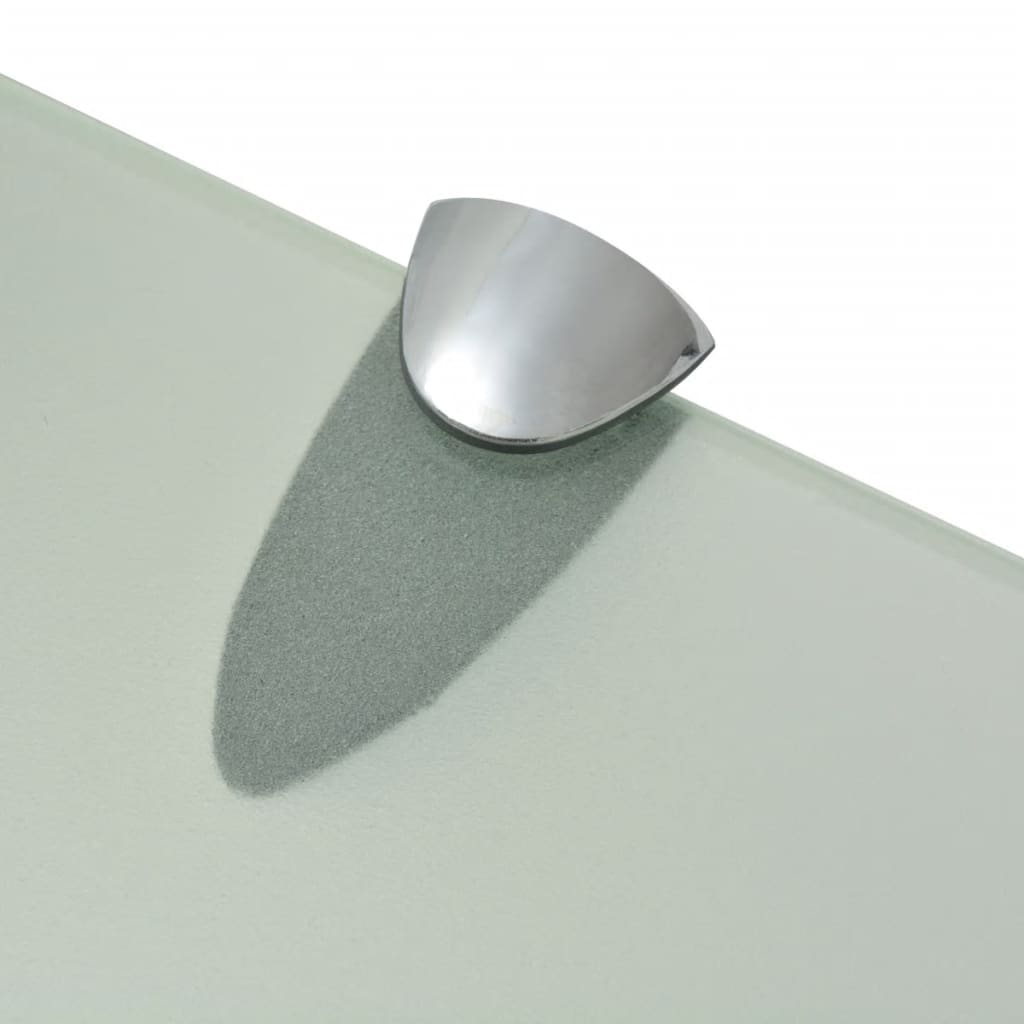 Mensole Galleggianti 2 pz in Vetro 80x20 cm 8 mm | homemem39