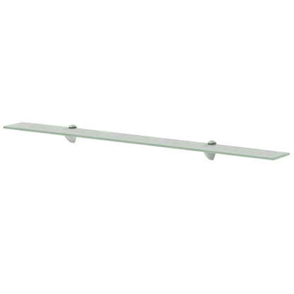 Mensole Galleggianti 2 pz in Vetro 100x20 cm 8 mm | homemem39