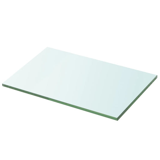 Mensole in Vetro Trasparente 2 pz 30x15 cm - homemem39