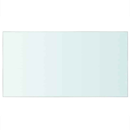 Mensole in Vetro Trasparente 2 pz 40x25 cm | homemem39