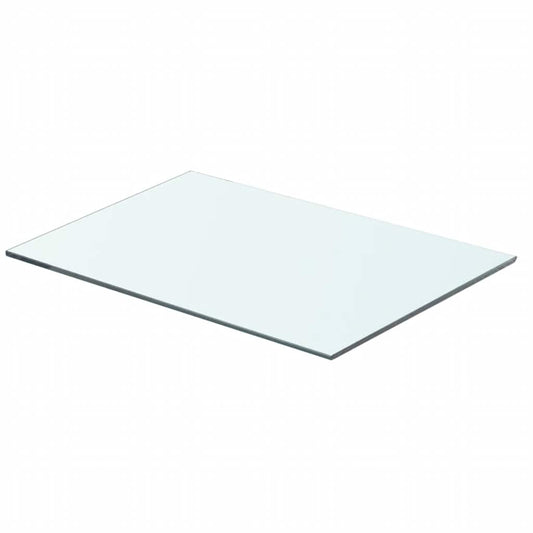 Mensole in Vetro Trasparente 2 pz 50x30 cm | homemem39