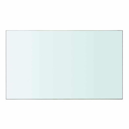 Mensole in Vetro Trasparente 2 pz 50x30 cm | homemem39