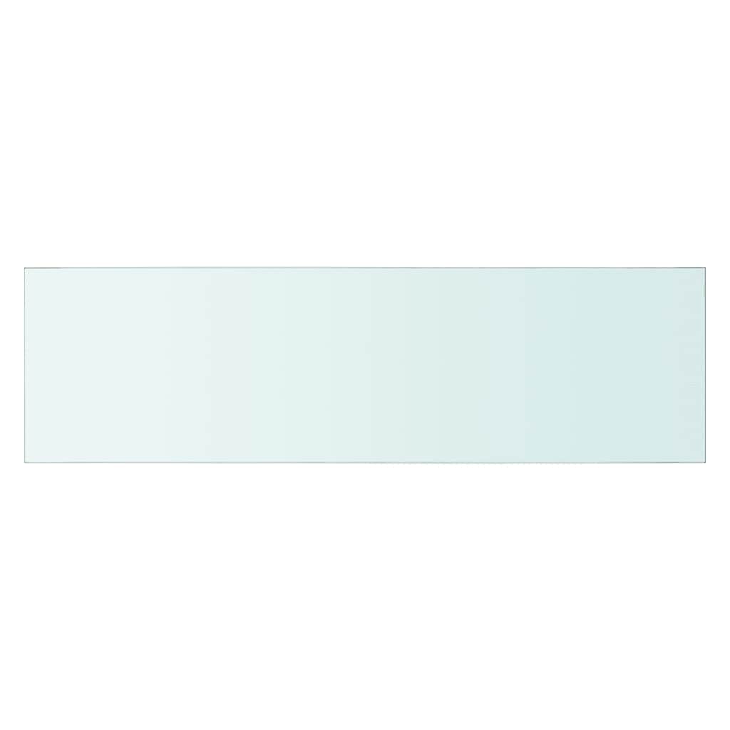 Mensole in Vetro Trasparente 2 pz 70x20 cm | homemem39