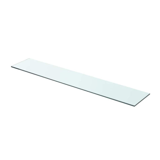 Mensole in Vetro Trasparente 2 pz 80x15 cm | homemem39