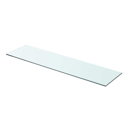 Mensole in Vetro Trasparente 2 pz 80x20 cm | homemem39