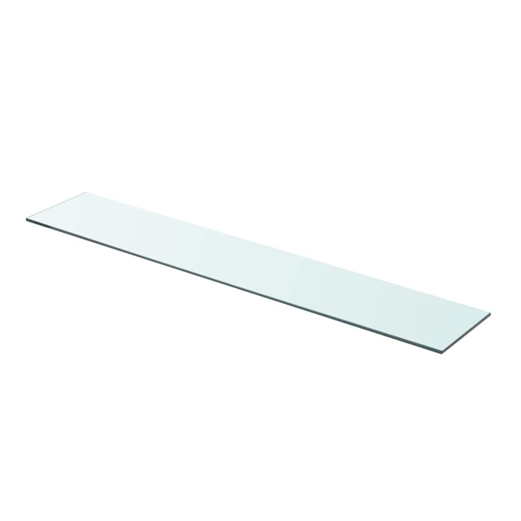 Mensole in Vetro Trasparente 2 pz 90x15 cm | homemem39
