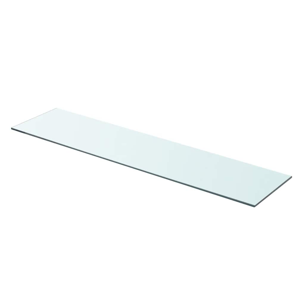 Mensole in Vetro Trasparente 2 pz 90x20 cm | homemem39