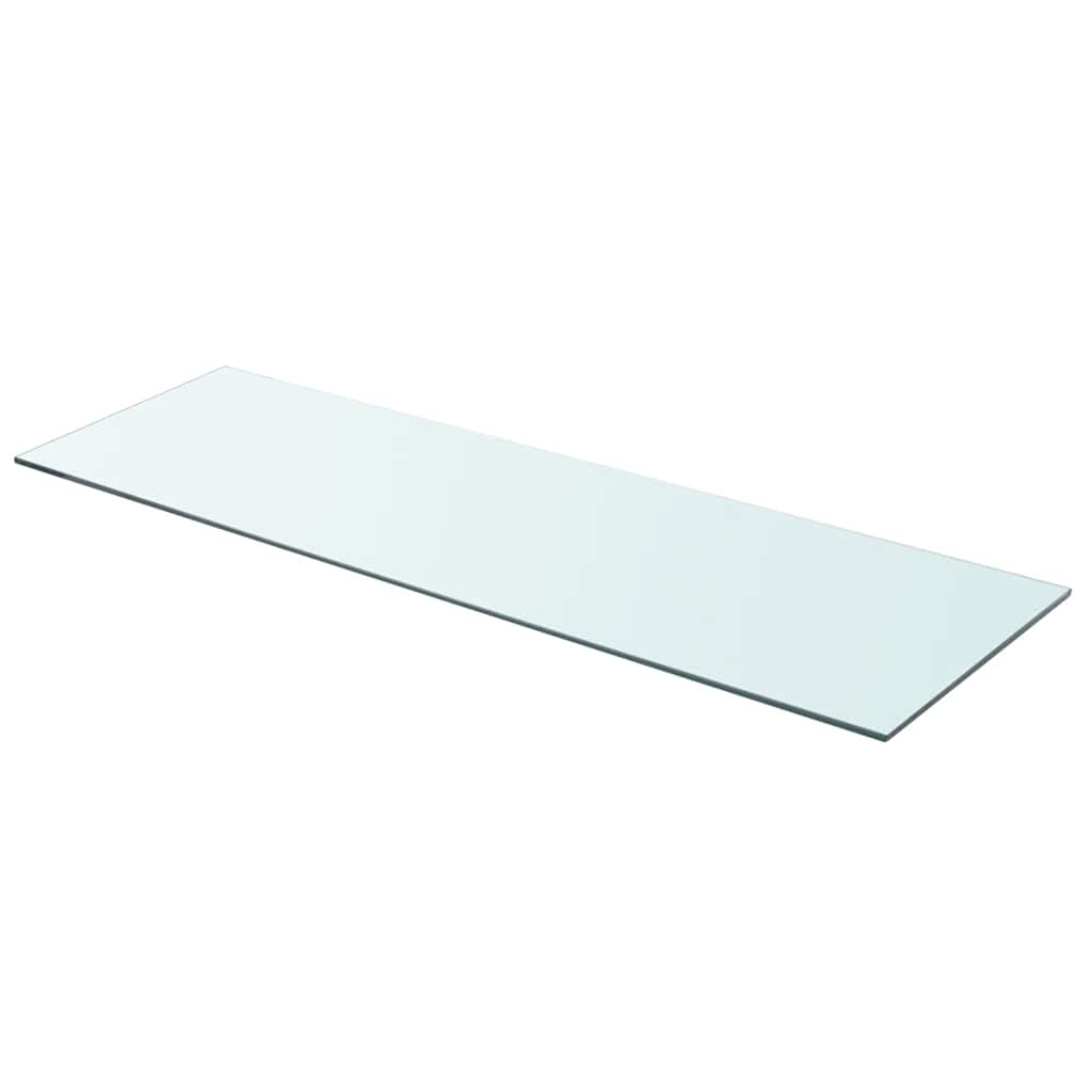 Mensole in Vetro Trasparente 2 pz 90x30 cm | homemem39