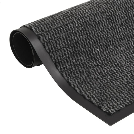 Tappeti Antipolvere 2 pz Trapuntati 40x60 cm Antracite - homemem39