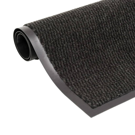 Tappeti Antipolvere 2 pz Rettangolari Trapuntati 40x60 cm Neri - homemem39