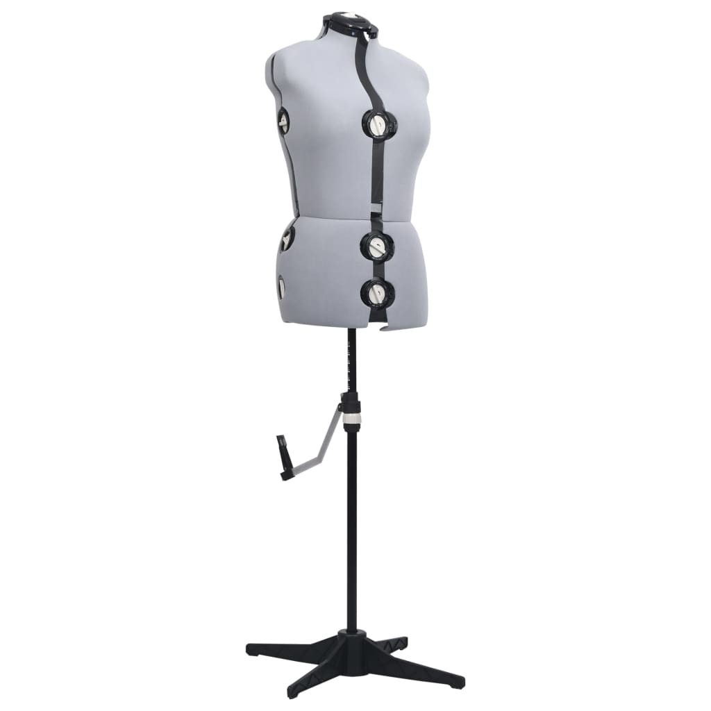 Manichino Femminile Regolabile Grigio Taglia M 40-46 | homemem39
