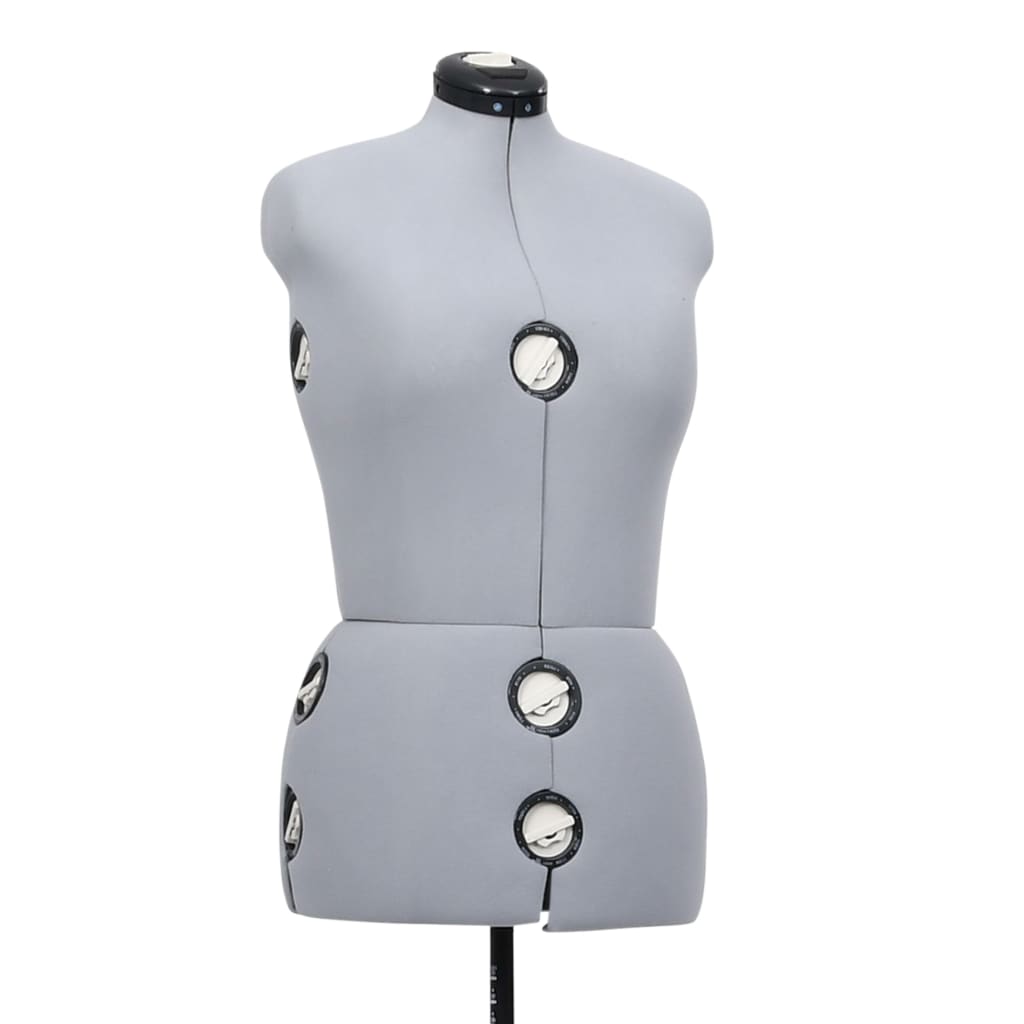 Manichino Femminile Regolabile Grigio Taglia M 40-46 | homemem39